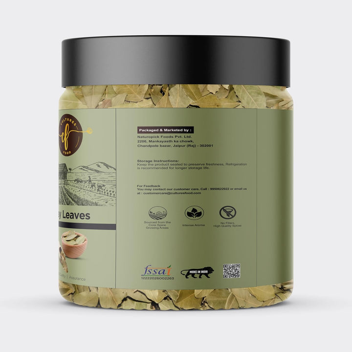 CULTURES FOOD Pure Natural Bay Leaves | Tej Patta For Indian Kitchen Spices (50)