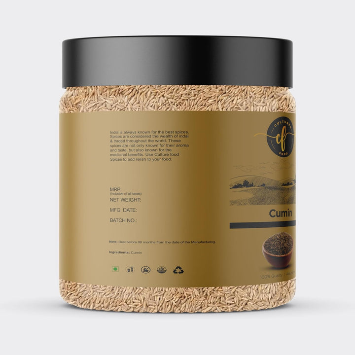 CULTURES FOOD Pure Natural Cumin Seeds | Jeera For Indian Kitchen Spices