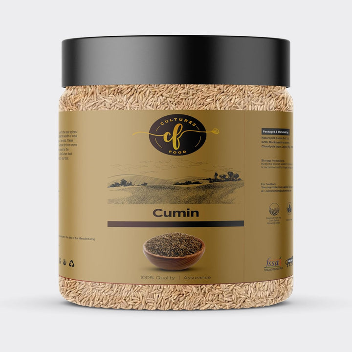 CULTURES FOOD Pure Natural Cumin Seeds | Jeera For Indian Kitchen Spices
